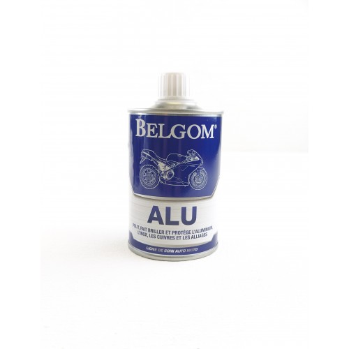 Belgom Alu Pate a Polir + Protection Alu Inox Cuivre 250ml 09.0250