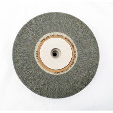 Satin Wheel Grey Silicon Carbide Super Fine  Grade 8"x2" (200mm x 50mm)